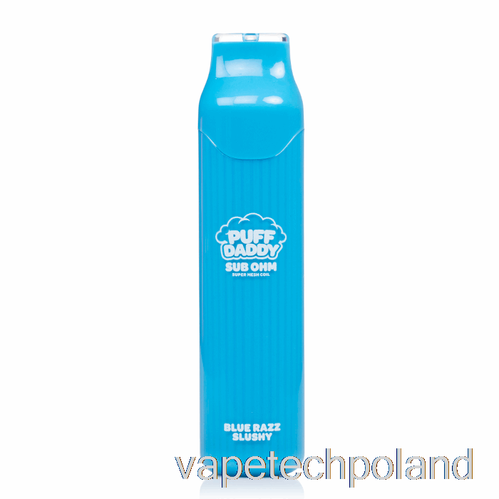 Vape Shop Warszawa Puff Daddy 6000 Jednorazowy Niebieski Razz Slushy
